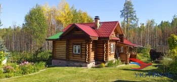 Бревенчатый дом в СНТ Ветеран в Евпатории - evpatoriya.yutvil.ru